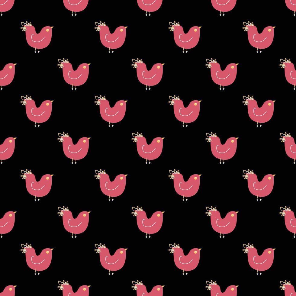Seamless decorative pattern for winter holidays. Christmas and New Year background. vector