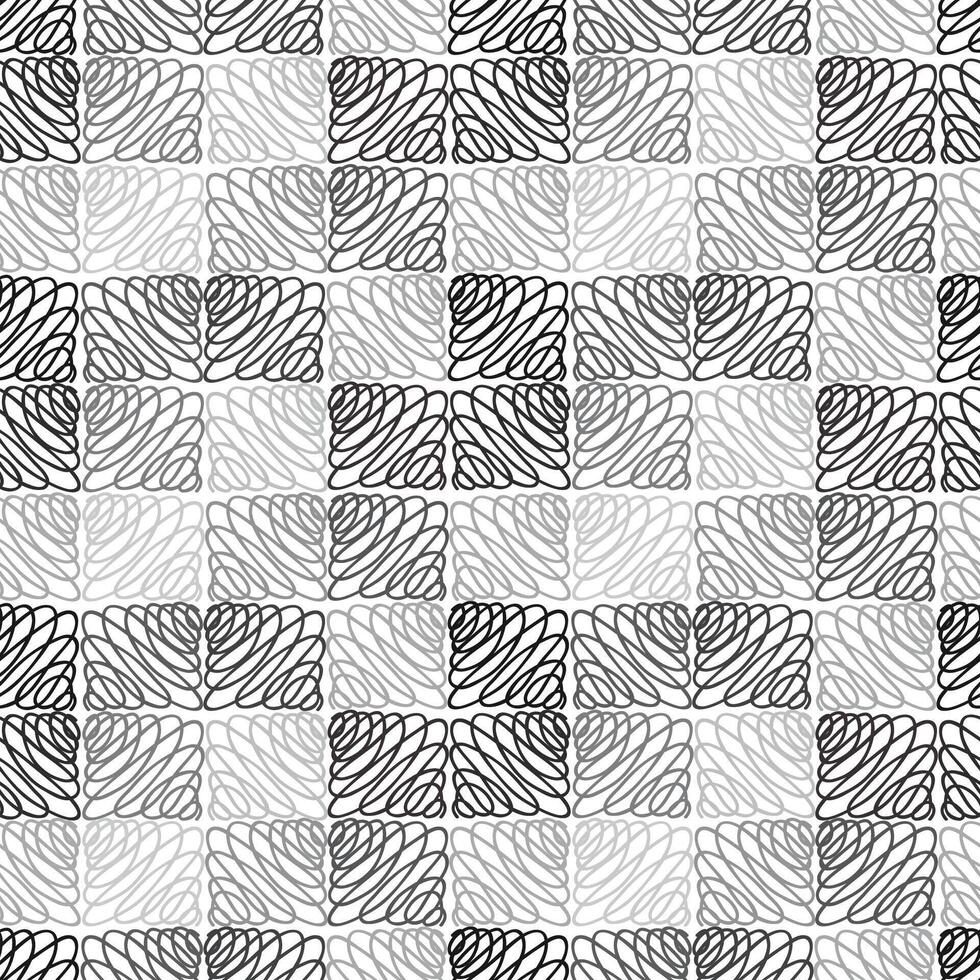 Abstract white and black seamless pattern. line tile graphic pattern for textile, fashion, print, tile. vector
