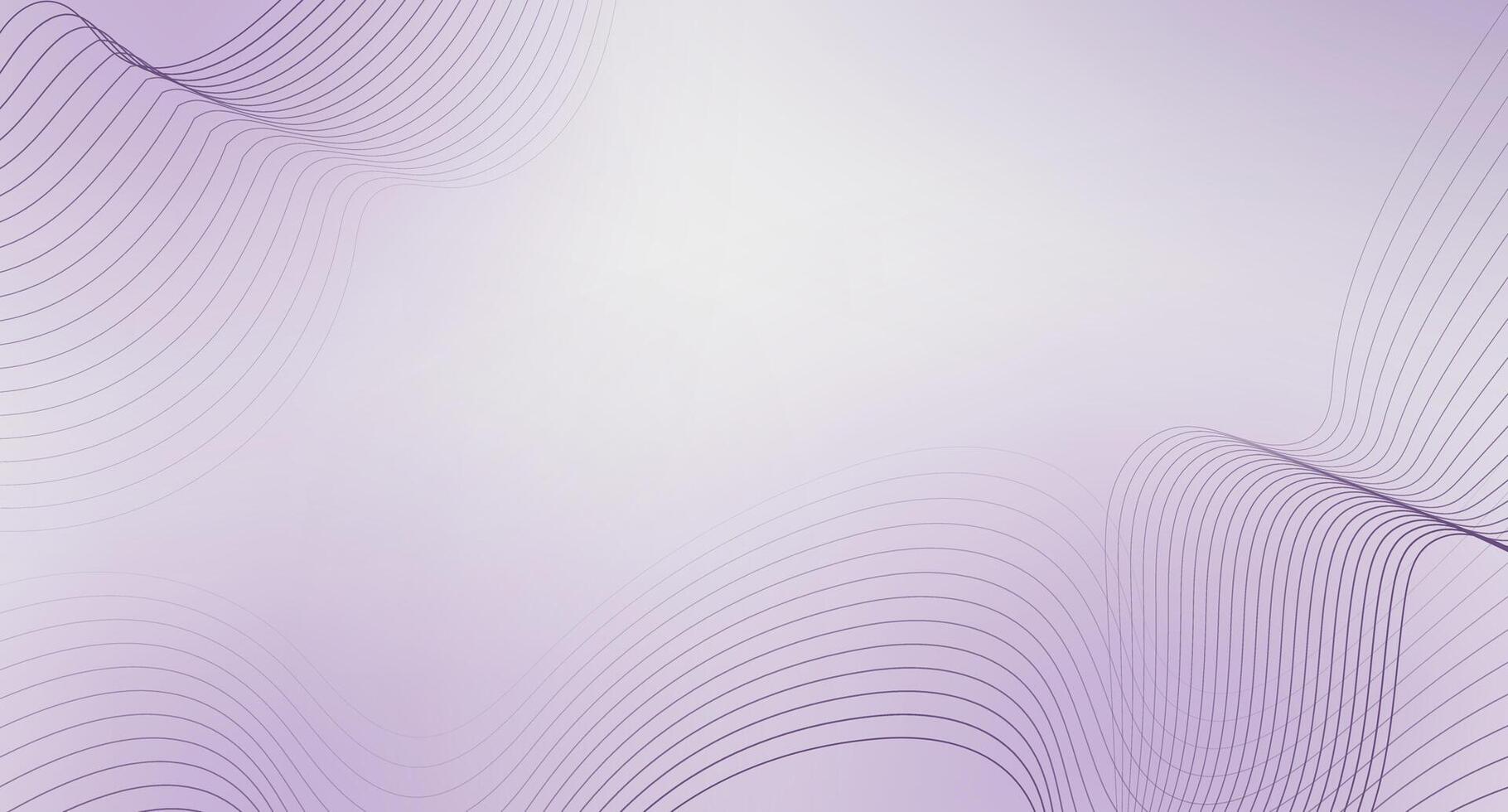 Beautiful line pattern in purple gradient background, elegant wallpaper suitable for feminine presentation backgrounds, invitations and advertisements for women's beauty products. vector