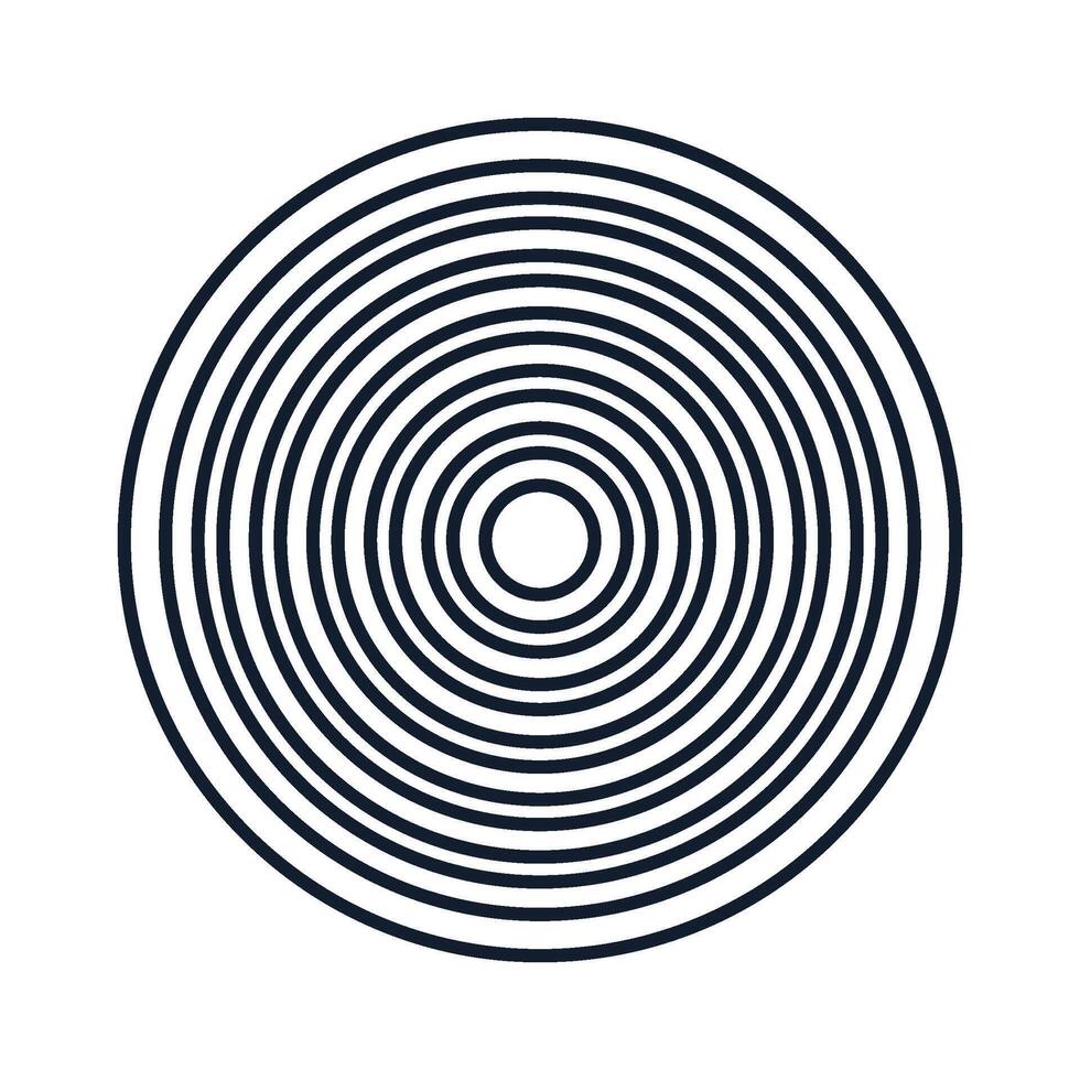 Abstract universe symbol in outline style vector