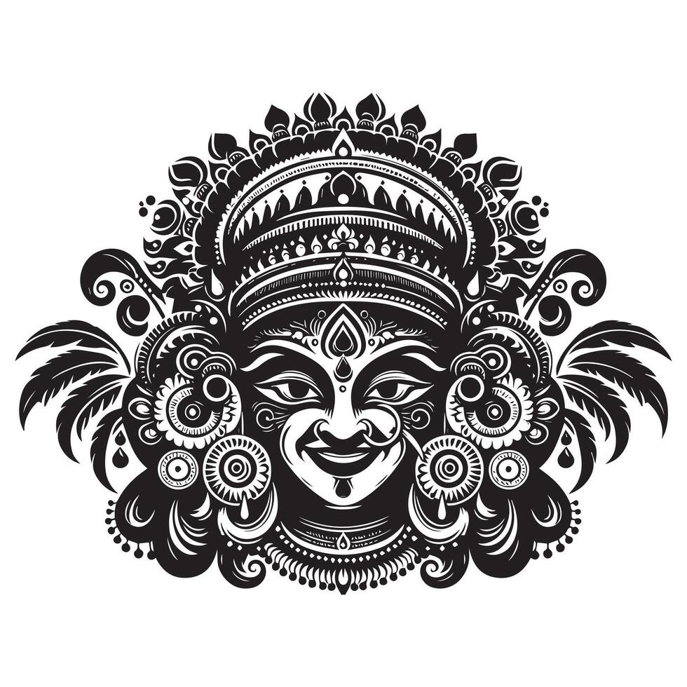 a traditional mask vector