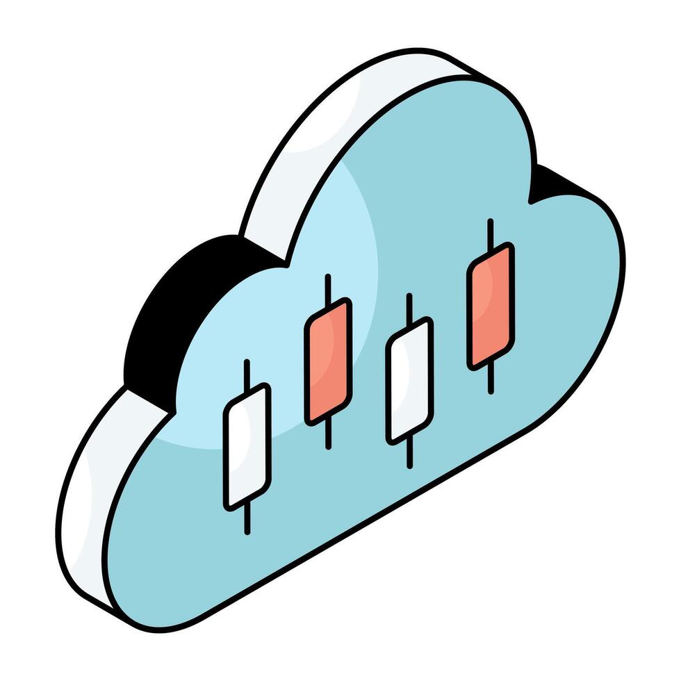 A beautiful design icon of web boxplot vector