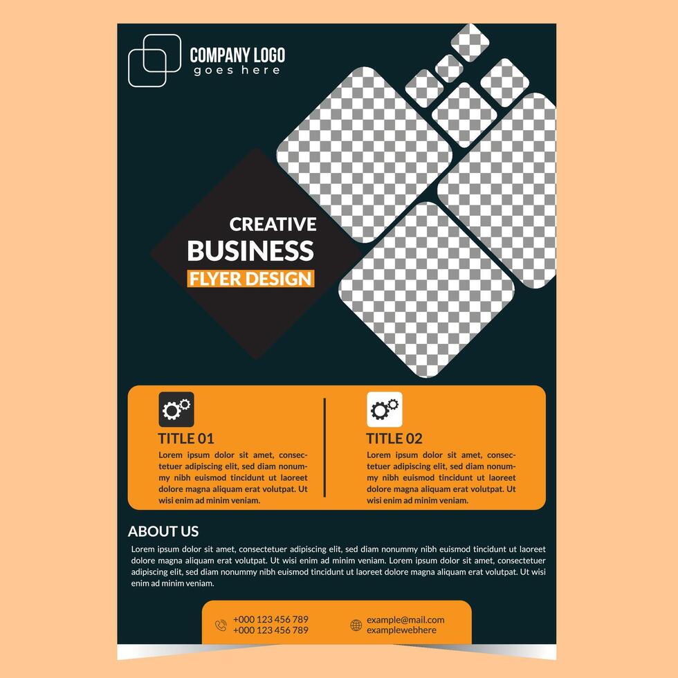 Business Flyer Design vector