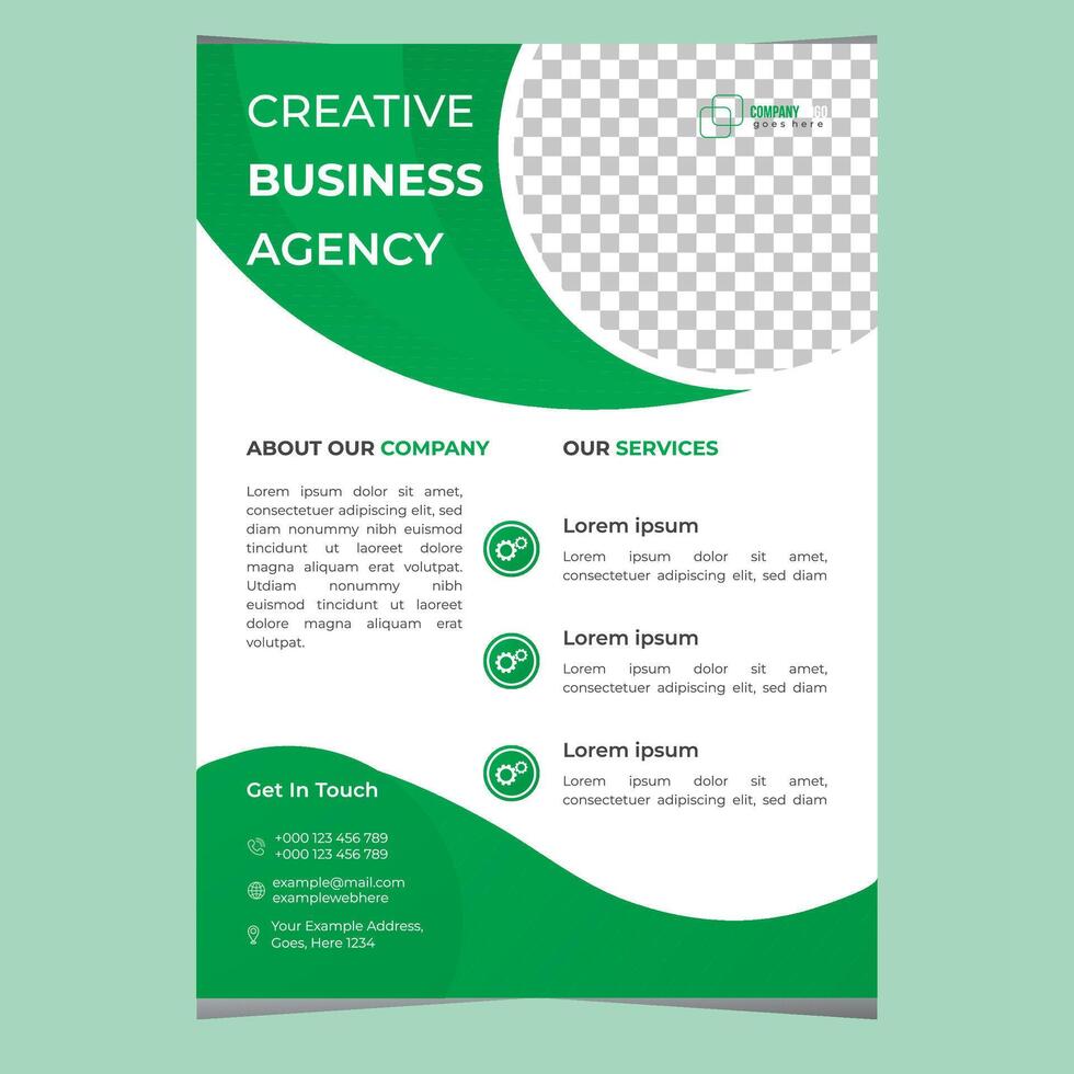 Real Estate Business Flyer vector