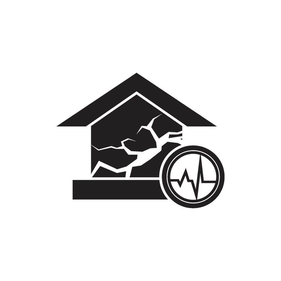 Home insurance icon illustration vector