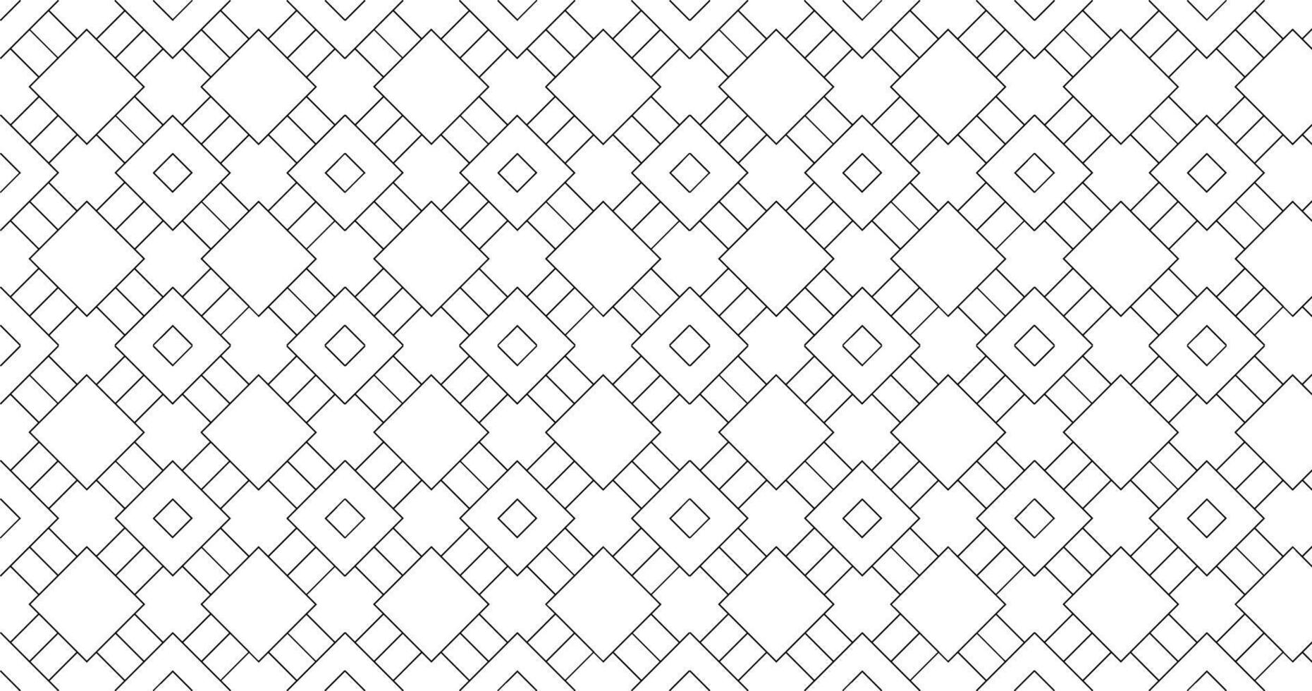 Geometric seamless patterns. Abstract geometric hexagonal graphic design pattern. Seamless geometric line cubes pattern. vector