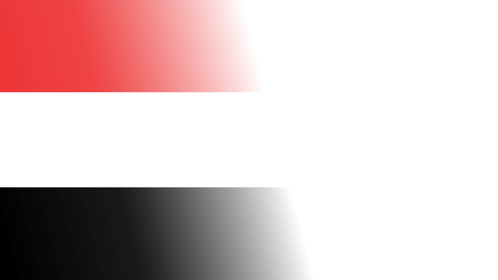 Transparent Yemen flag banner png