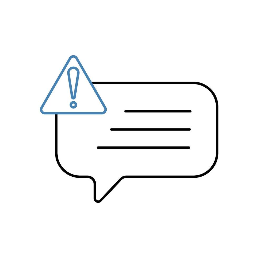 remark concept line icon. Simple element illustration. remark concept outline symbol design. vector