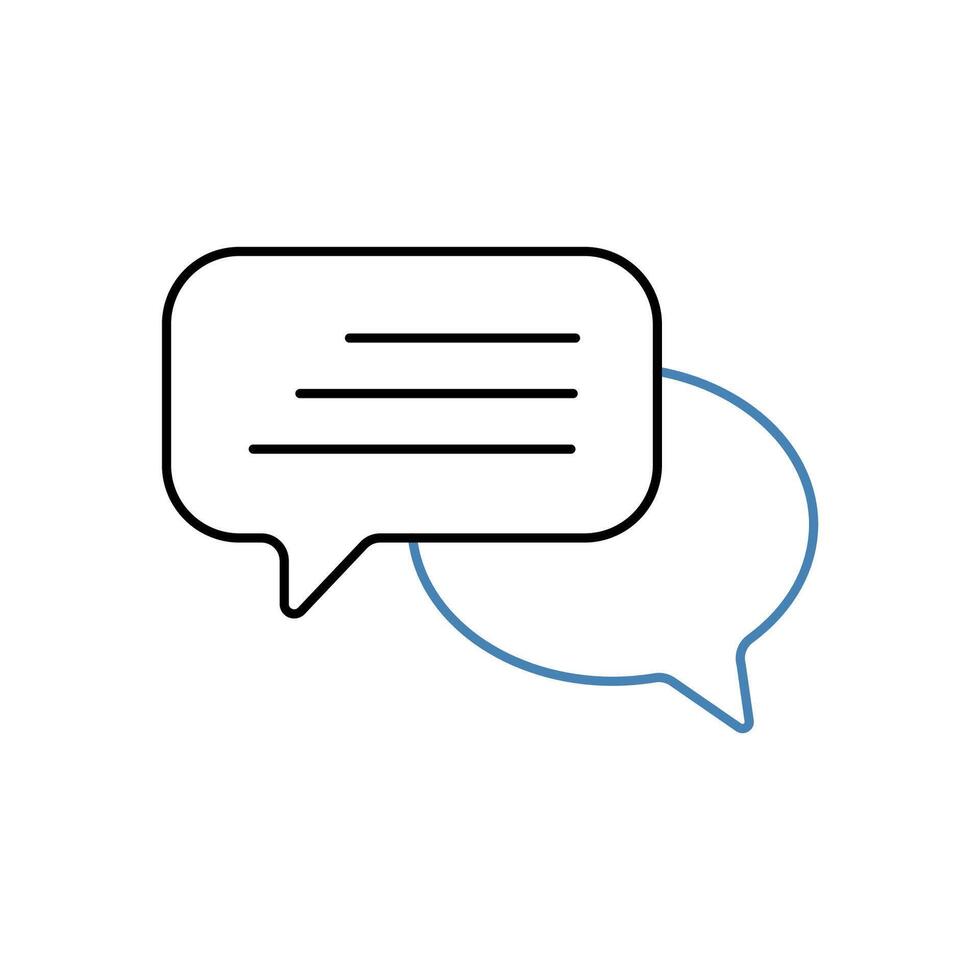 communication concept line icon. Simple element illustration. communication concept outline symbol design. vector
