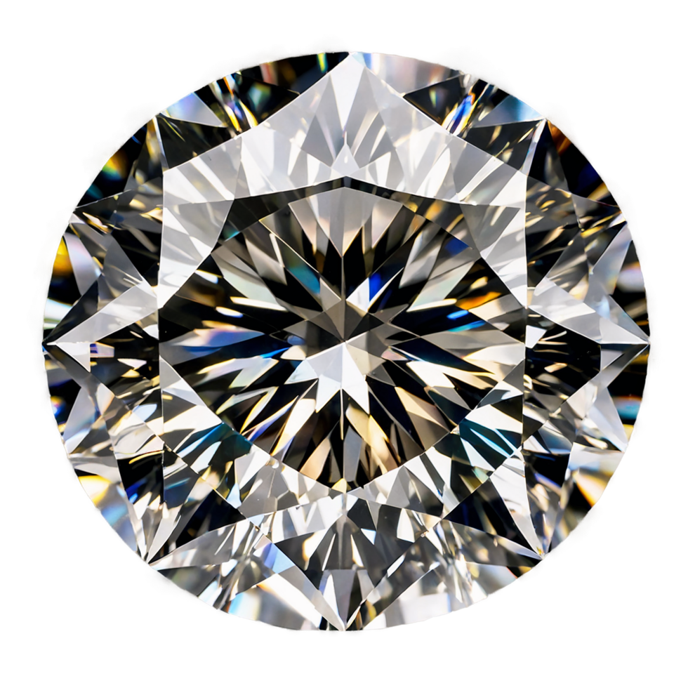Intricately Designed Sparkling Diamond Image Suitable for Luxury Jewelry Promotions and Marketing Materials png