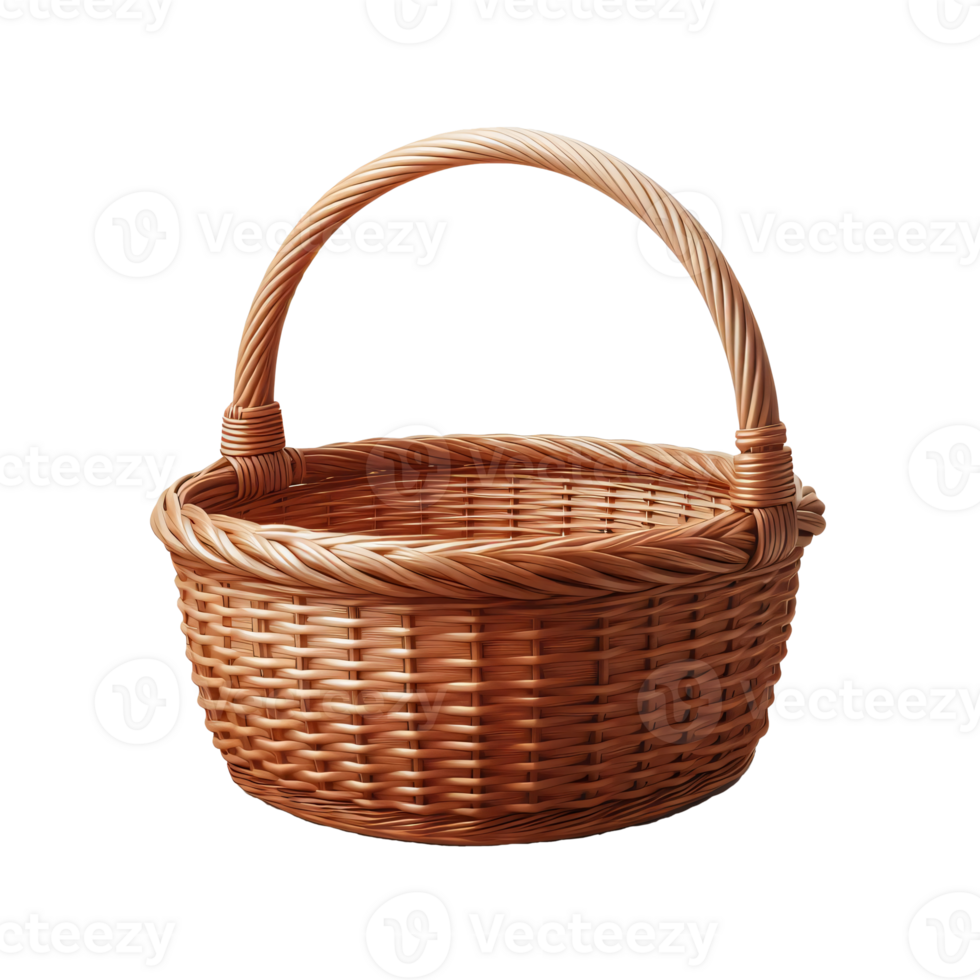 New Basket isolated on transparent background png