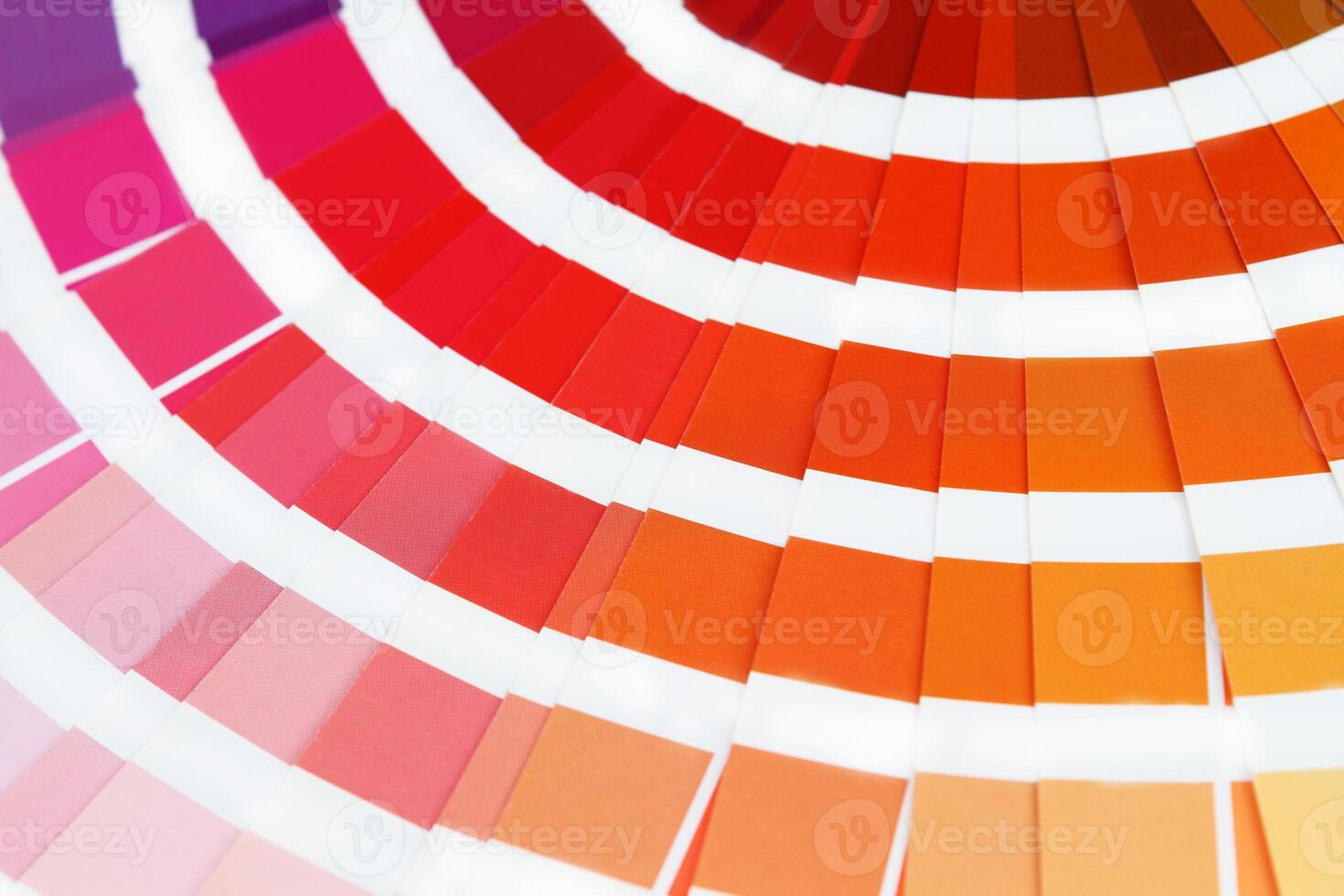 a close up of a color chart with many different colors photo