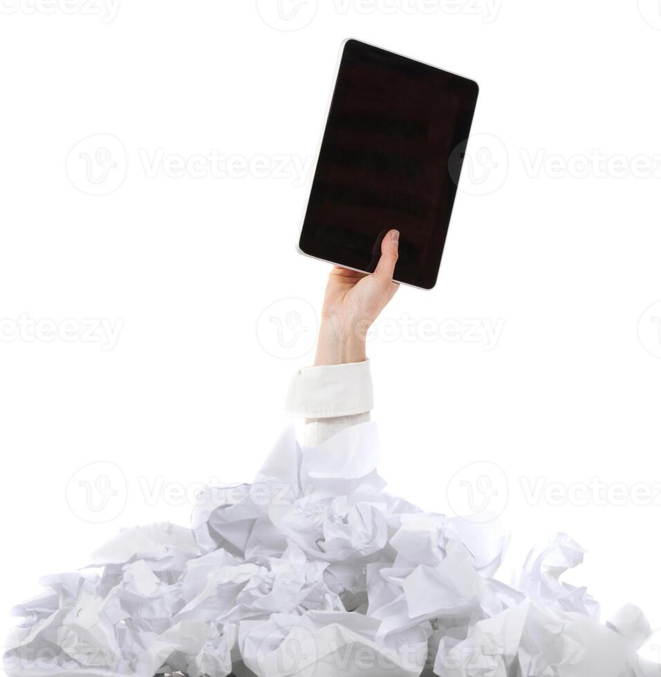 Too many paper work. Concept photo