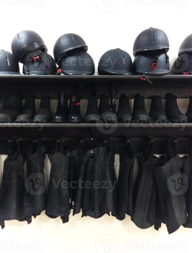 Uniform for the horse riding photo