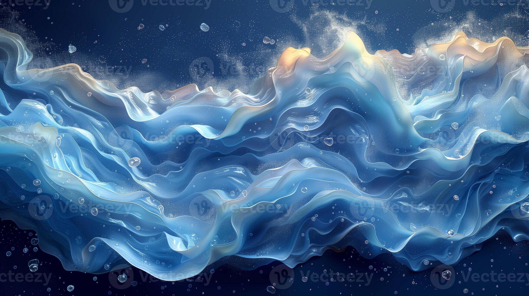 Dynamic fluid liquid captured motion background image. Abstract flow explosion 3d illustration wallpaper picture backdrop. Textured ornament concept for business presentation corporate photo