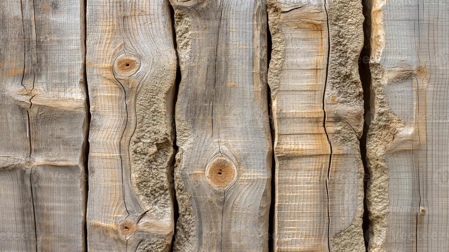 Rustic surface of old wooden boards banner background copy space. Timber planks with knots pattern image backdrop empty. Country style wood design concept composition top view, copyspace photo