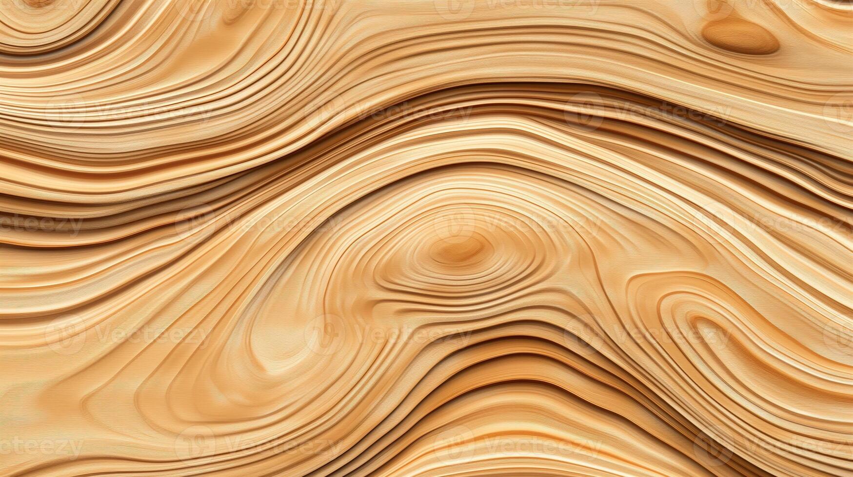 Natural pattern of wooden material banner background copy space. Curved lines on timber board image backdrop empty. Craft hobby supplies concept composition top view, copyspace photo