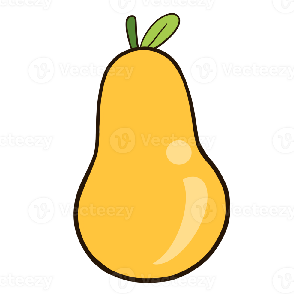 a pear on a transparent background png