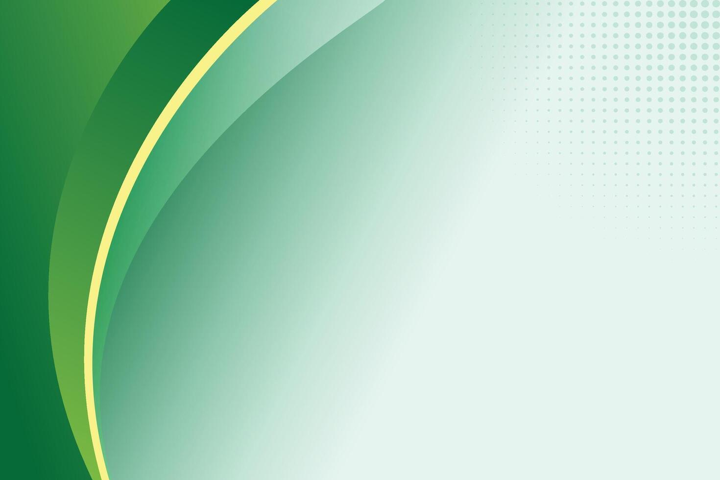 Green background design with shape vector