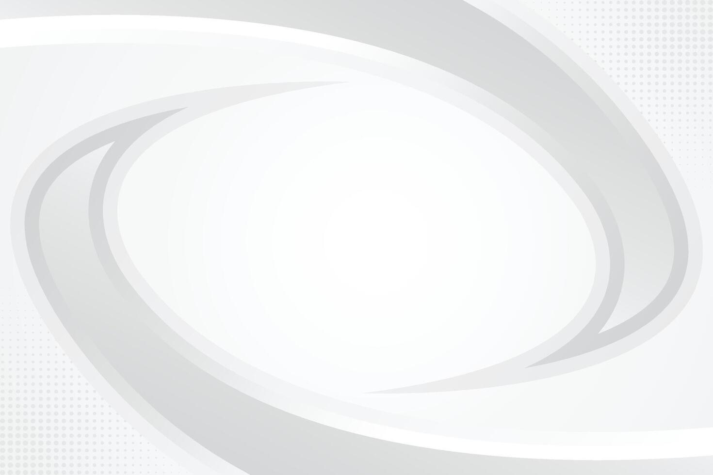 White background with gray shape vector