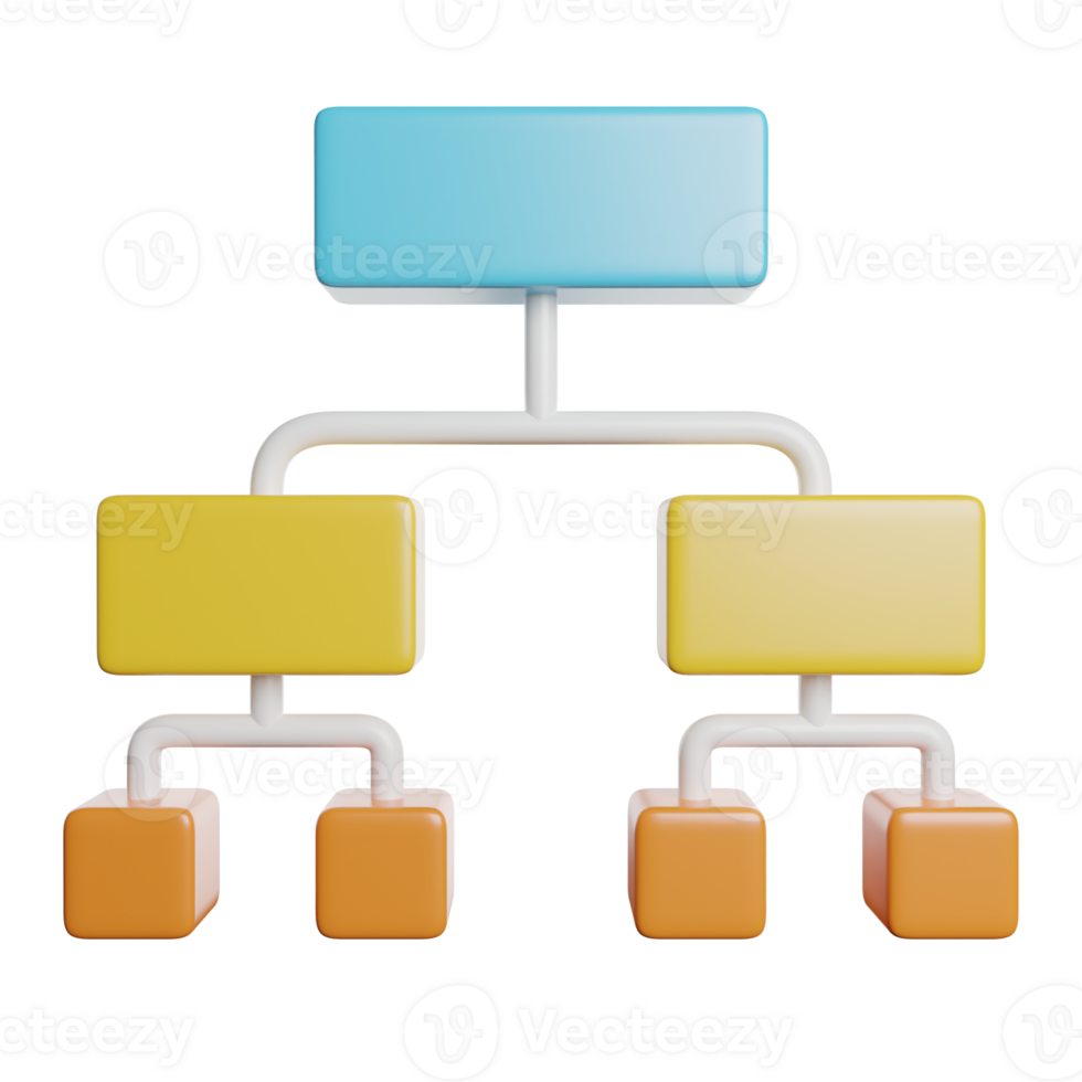 Hierarchical structure diagram 51596040 png