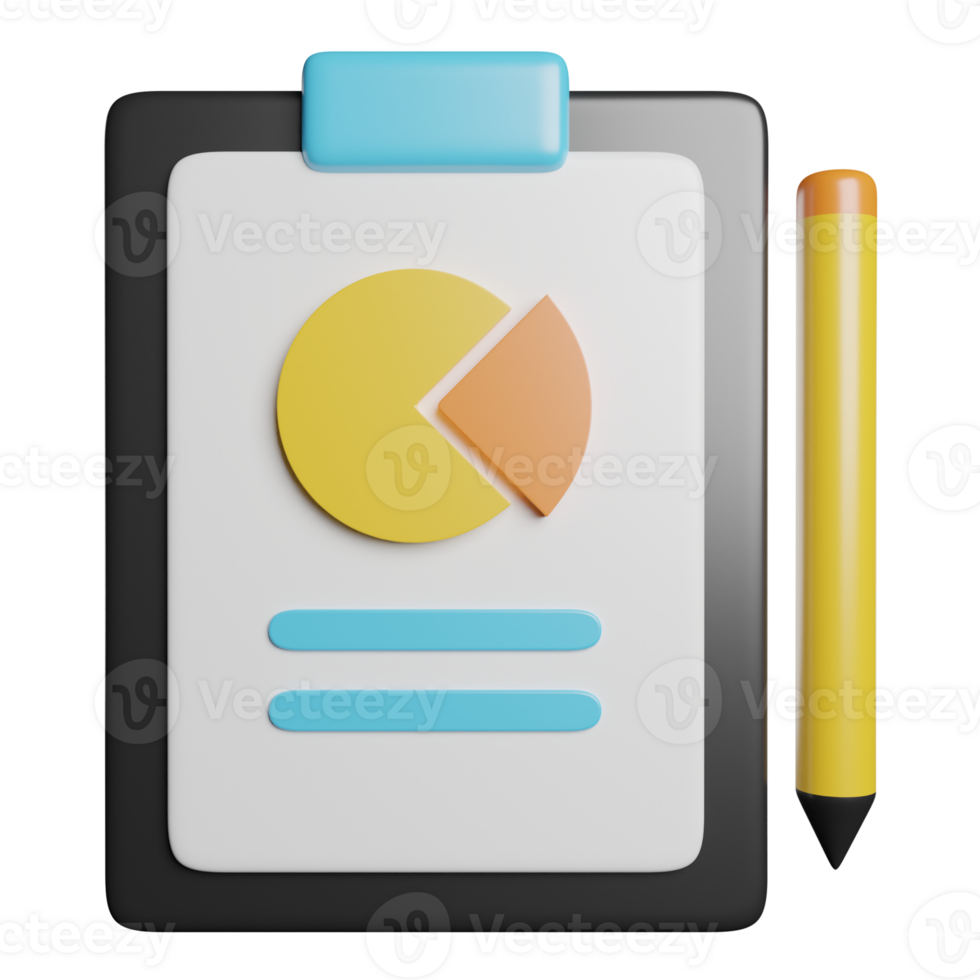 Clipboard Chart Graph png