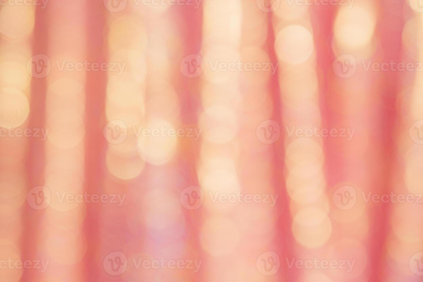 Defocus light abstract background blurred orange. Defocused sparkles photo