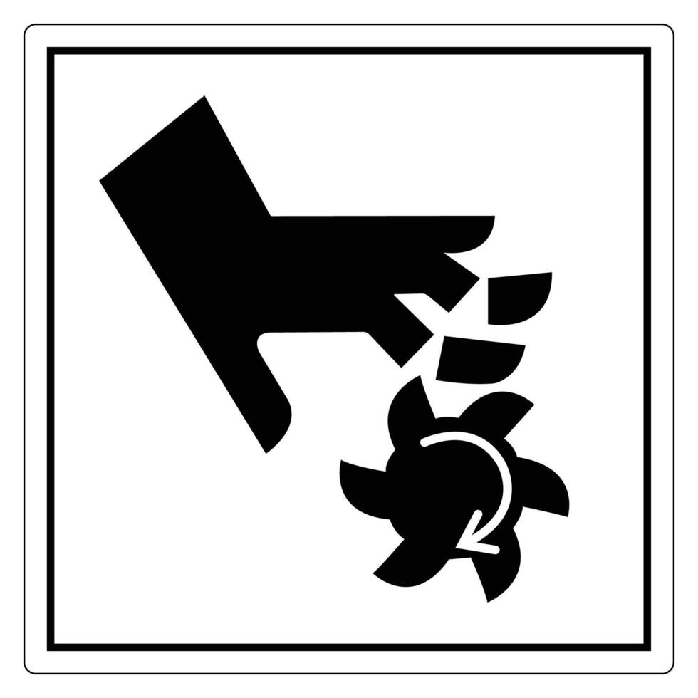 Waste Disposal Hand Symbol for Environmental Awareness vector