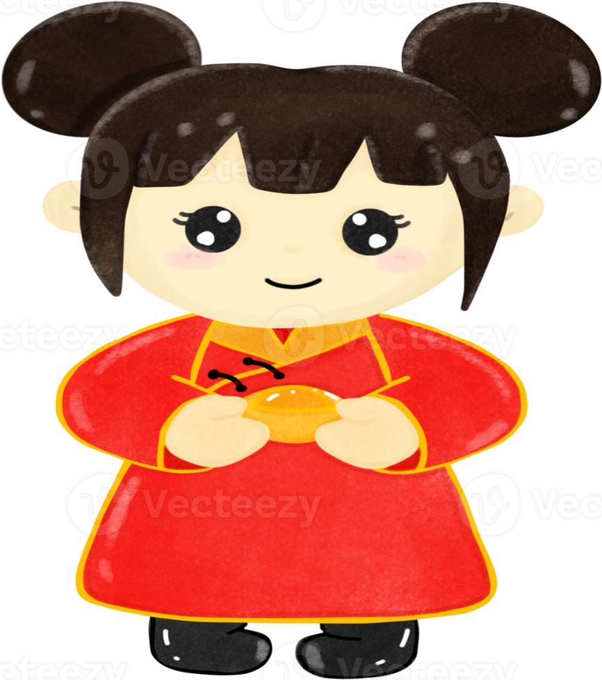 Little Mui Chinese new year png
