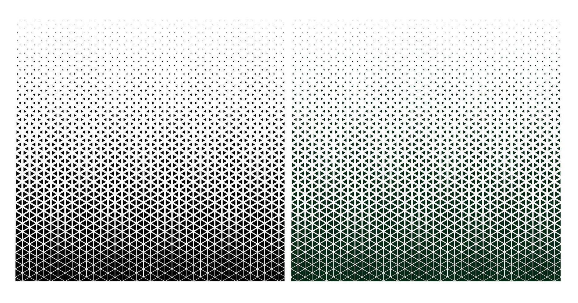 Abstract Triangle Halftone Design for Modern Backgrounds and Graphics vector