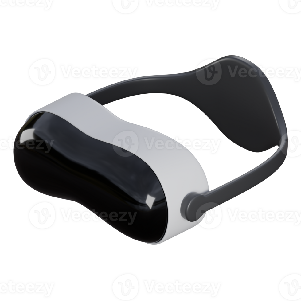 Innovative 3D Illustration of a Mixed Reality Device with Versatile Use png