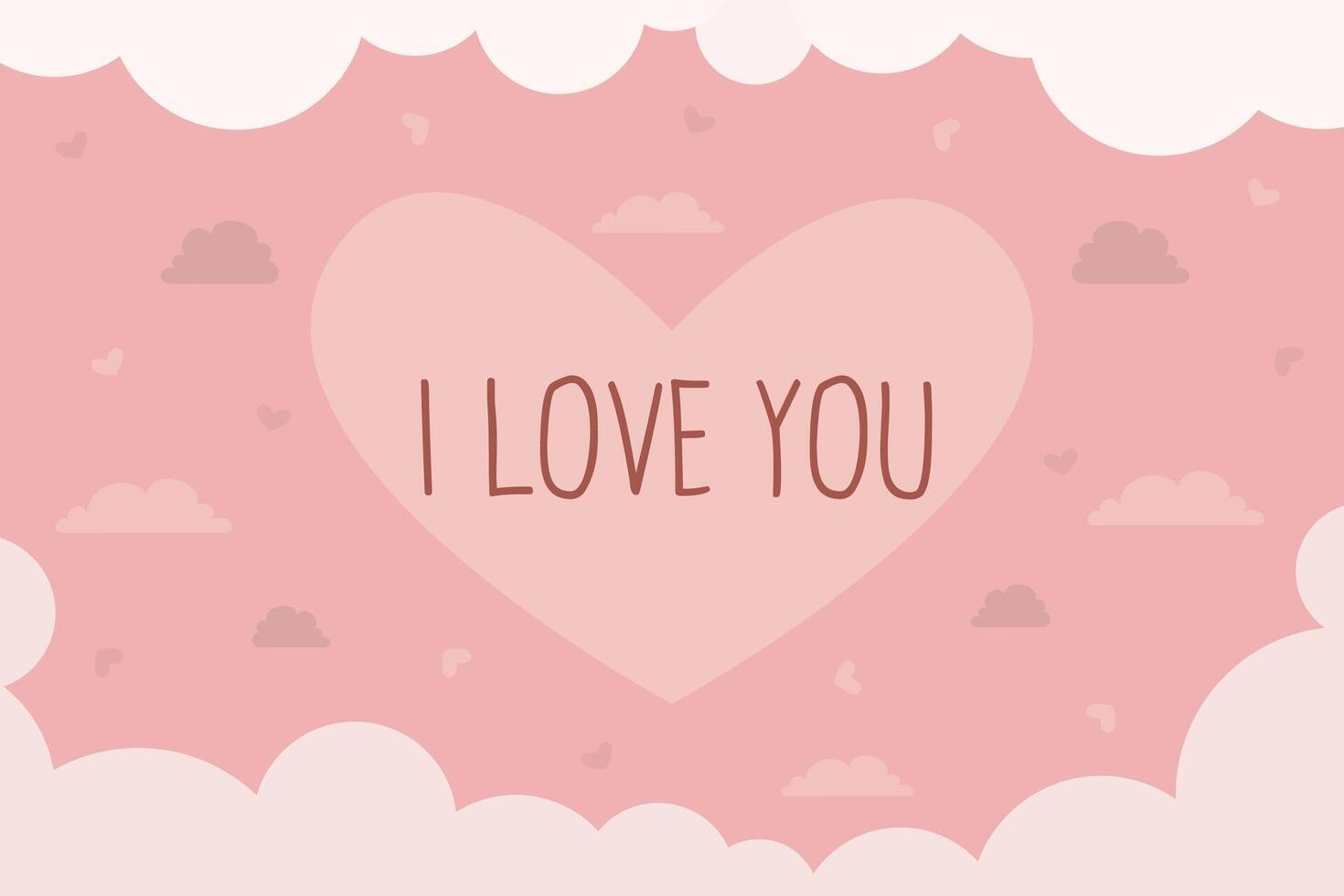 HAND DRAW LOVE vector