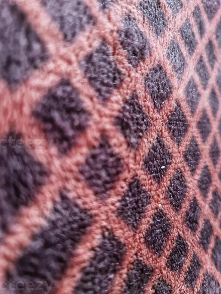 Fill inframe photo, close up of a carpet pattern. Soft fur carpet. Suitable for your home. photo