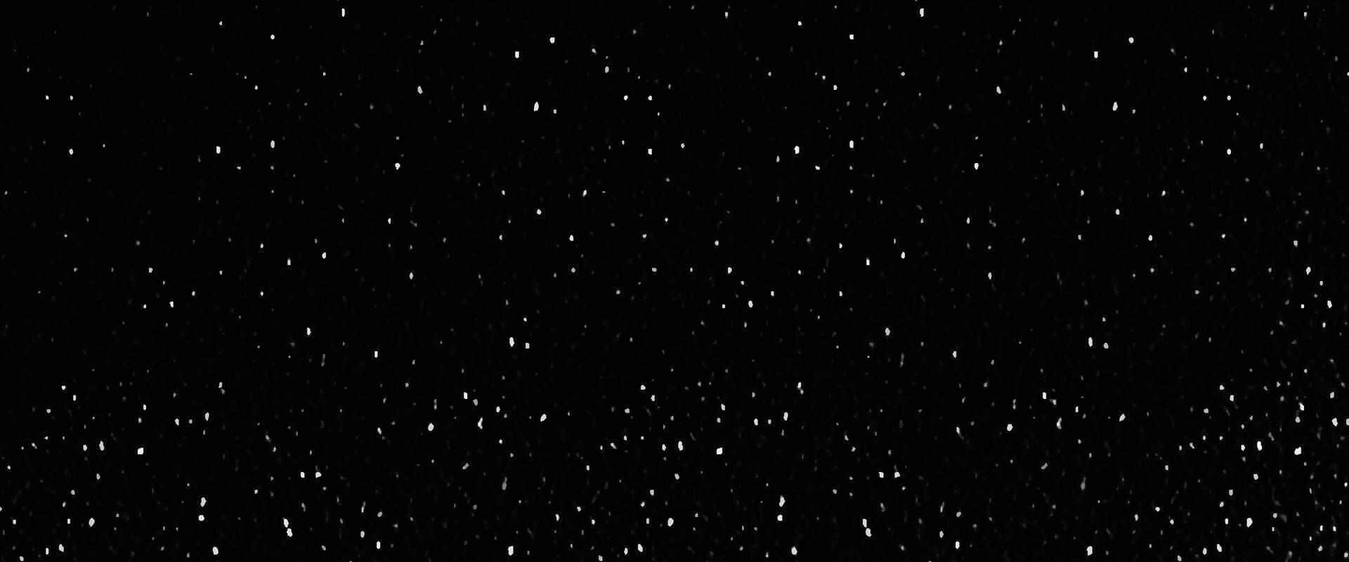 real dust floating over black background with dust particles or snowflakes floating in air over black background vector