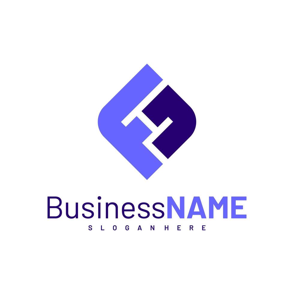 Initial FN logo design illustration, Creative letter FN logo concepts vector