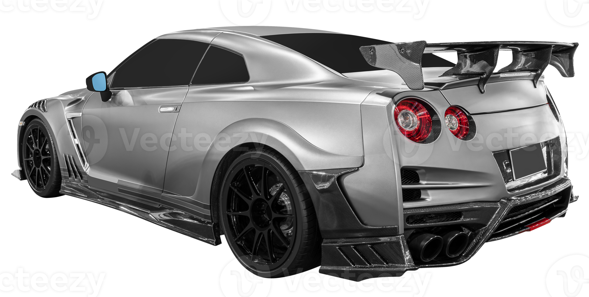 Gray sport car png