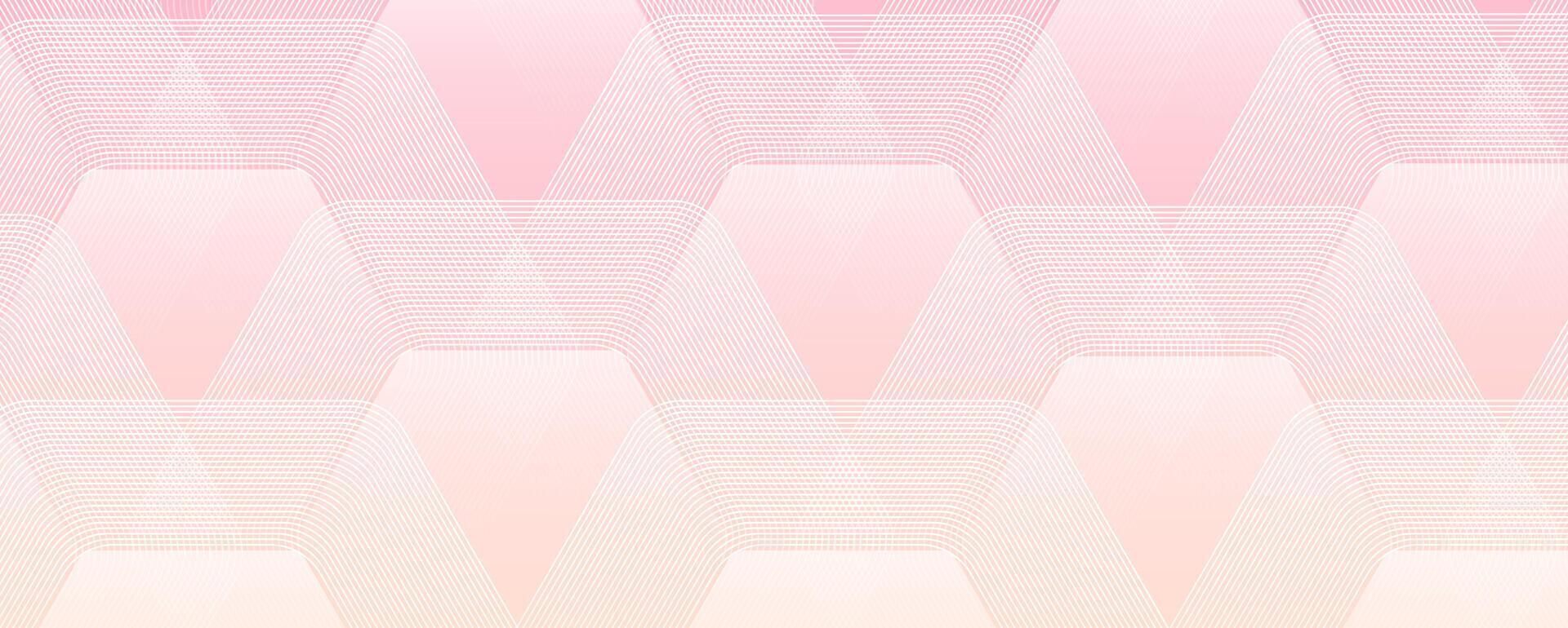 A pink and white geometric pattern with a diagonal line vector
