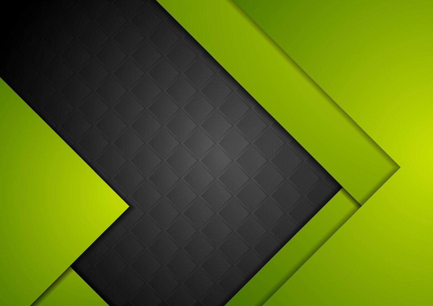 Green black material abstract background vector