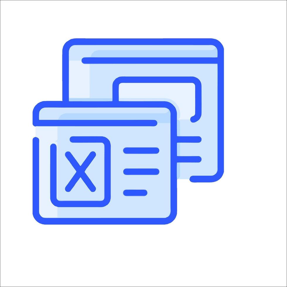 A blue icon with a check and a phone vector