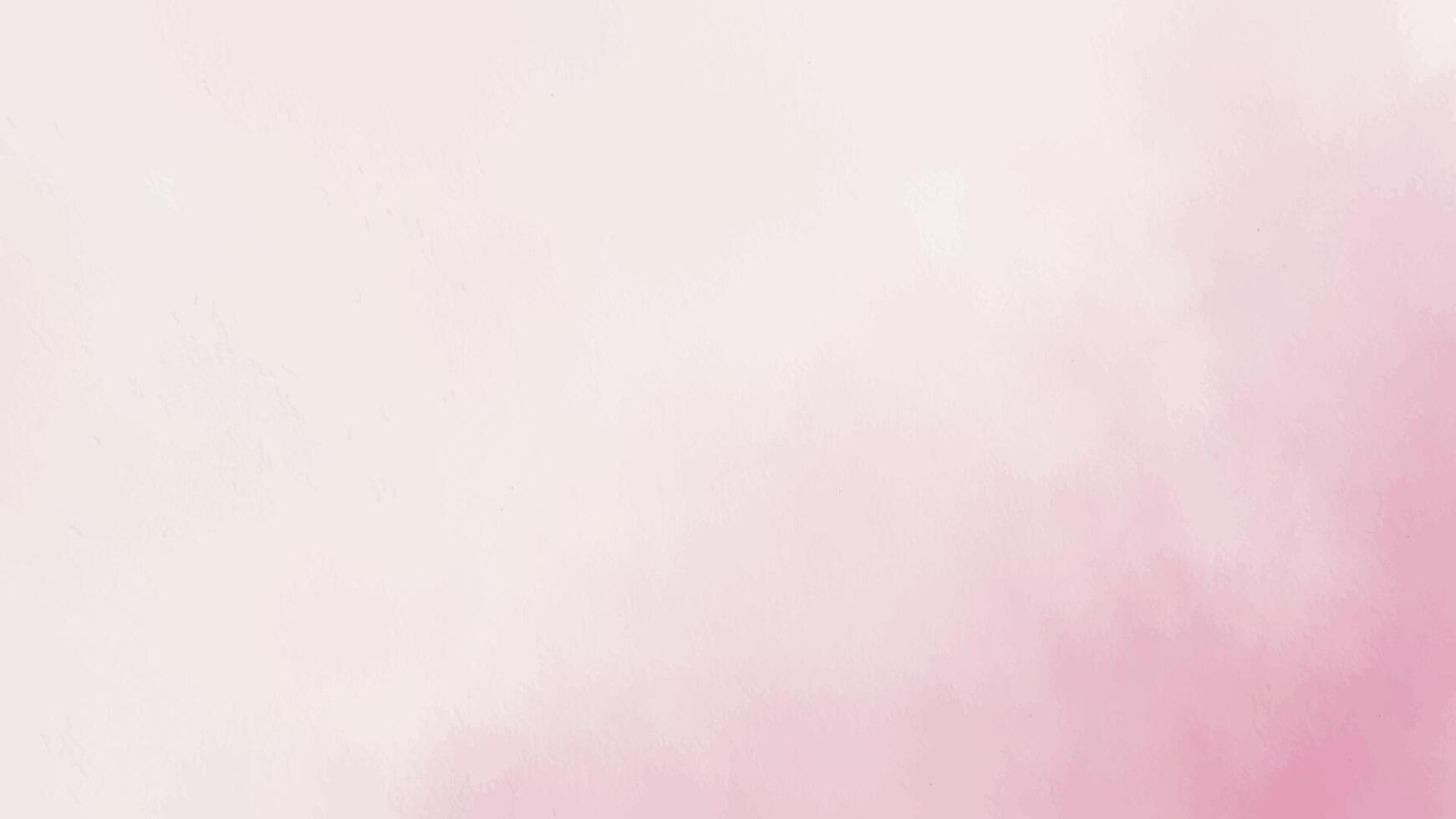 Abstract horizontal watercolor background for valentine. Hand drawn texture. Brush stroked painting pastel color watercolour vector