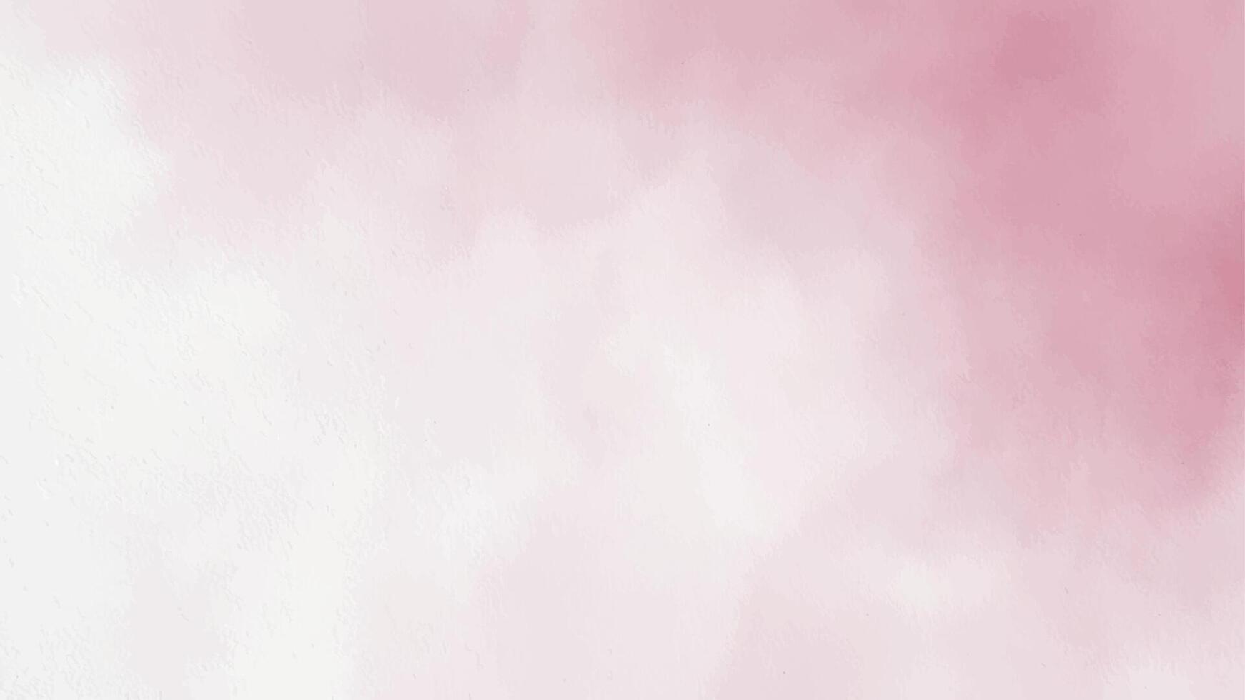 Abstract horizontal watercolor background for valentine day. Hand drawn texture. Brush stroked painting pastel color watercolour vector