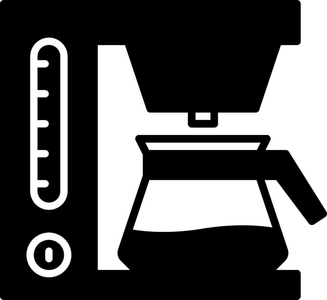 Coffee maker icon vector
