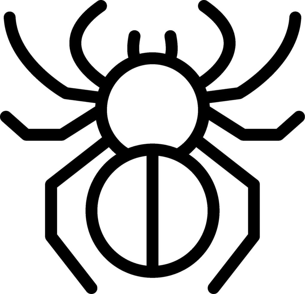 Spider icon price is free vector