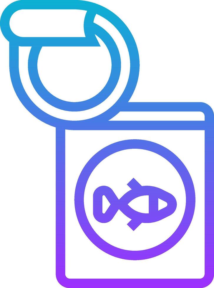 Fish icon with a fish in a box vector