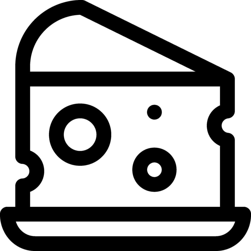 Cheese icon illustration vector