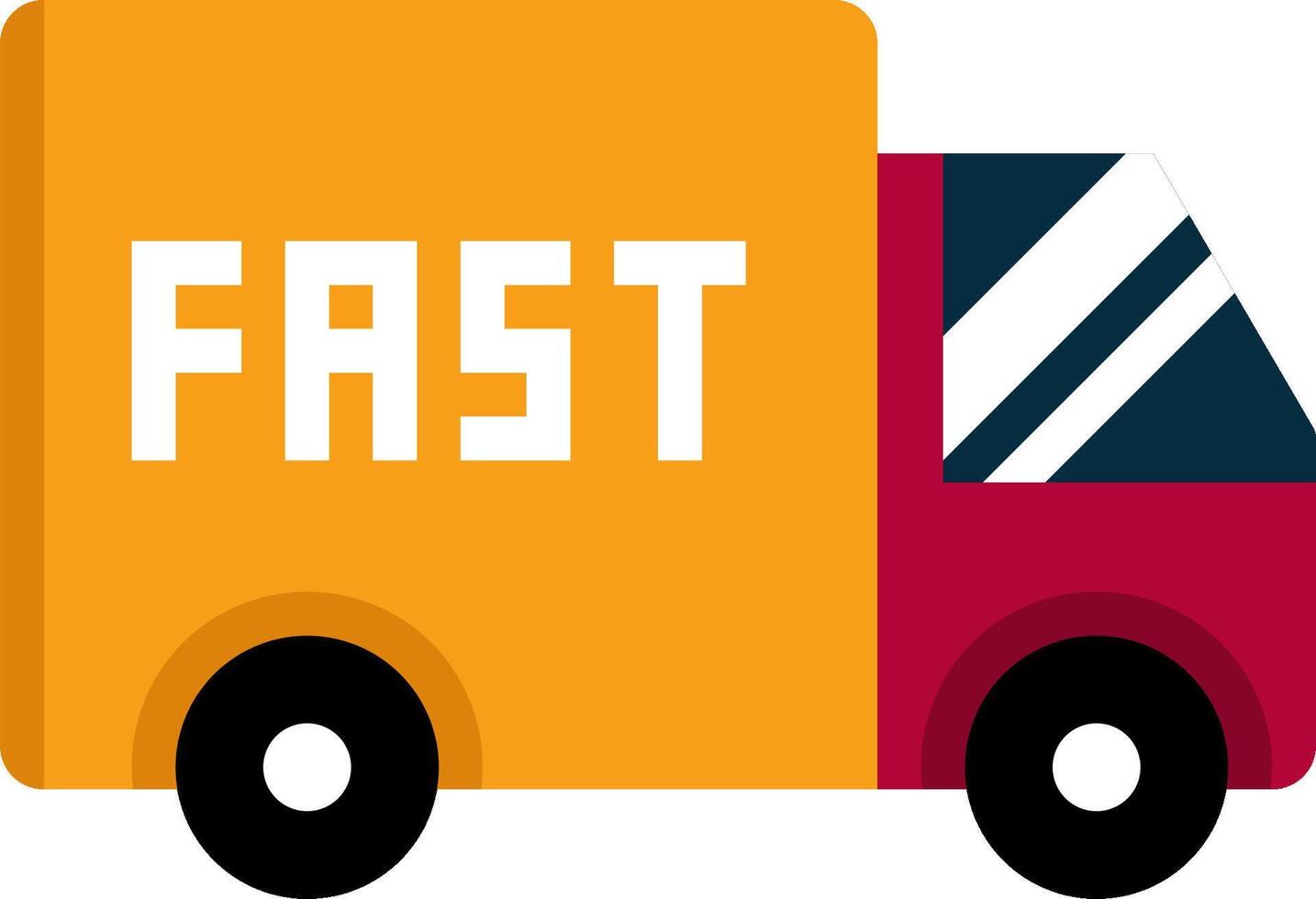 Fast delivery service icon vector