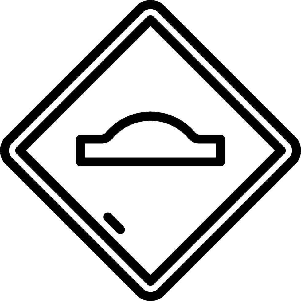 A black and white sign with a hat on it vector
