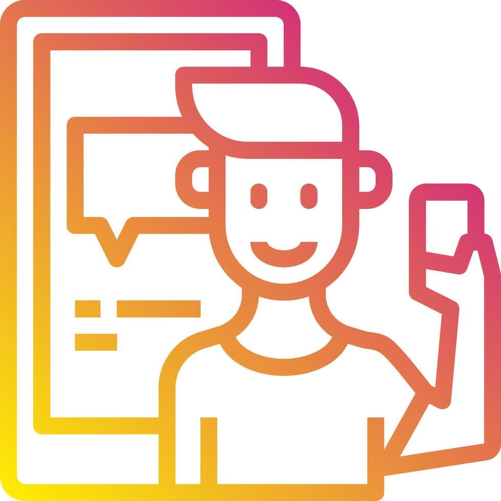 A man holding a phone and a credit card vector