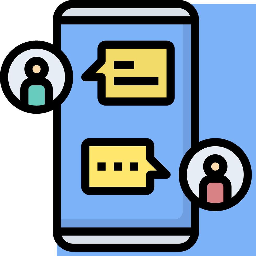 Chatbot for customer service vector