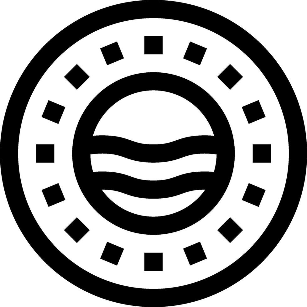 The logo for the water company vector